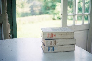 three books