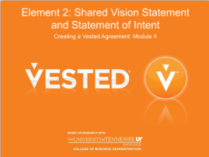 Module 4: Shared Vision & Intent