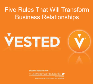 Vested Five Rules
