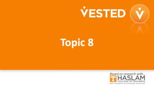Topic 8 Cover